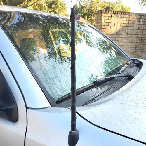 Miniatura 12 de VOFONO Antena para accesorios Toyota FJ Cruiser 2007-2015, antena Toyota FJ Cruiser corta de 6 3/4 pulgadas de reemplazo para recepción de radio AM