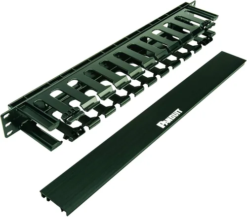 Miniatura 4 de Panduit WMPFSE, cable maestro horizontal, 1RU, color negro