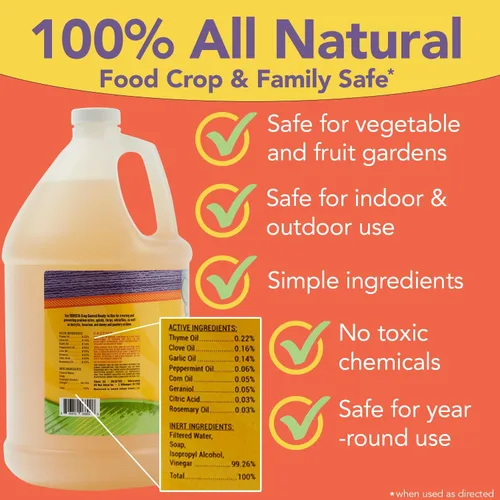 Miniatura 3 de Trifecta Jabón Insecticida de Control de Cultivos para Plantas Fungicida Totalmente Natural para Plantas Eliminador de Ácaros Araña para Plantas