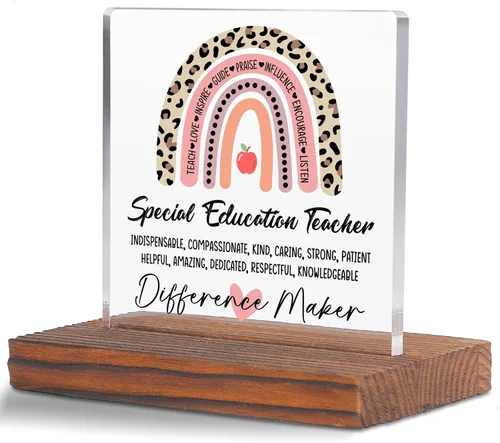 Miniatura 24 de Letrero decorativo de escritorio transparente para después de la escuela, regalo de agradecimiento para mujeres y hombres, regalos de agradecimiento