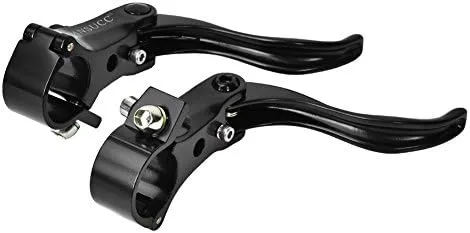 Miniatura 8 de Palancas de freno, 1 par de manijas de freno de disco de aleación de aluminio ligeras para manillares de freno de ciclismo para manillar de 0.94