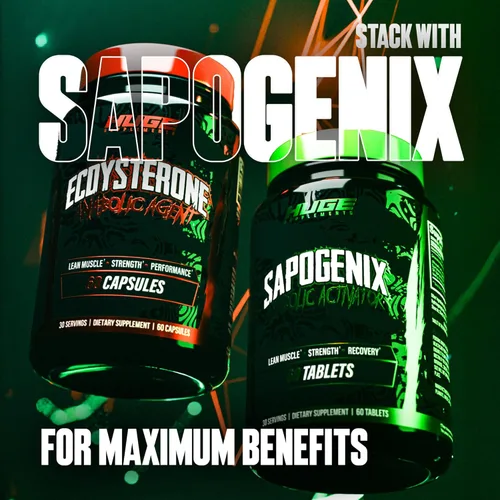 Miniatura 7 de Huge Supplements Suplemento de Ecdysterone, constructor muscular natural para hombres, 1000 mg beta ecdysterone por porción, dosificado óptimamente
