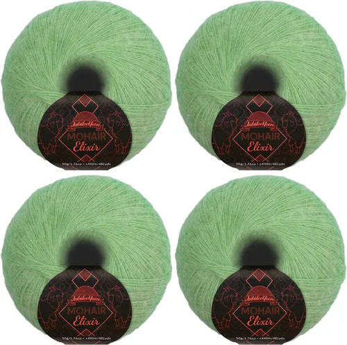 Miniatura 130 de JubileeYarn Mohair Elixir Yarn - 50g/Skein Baby Wool Blend - Cosmopolitan - 1 Skein