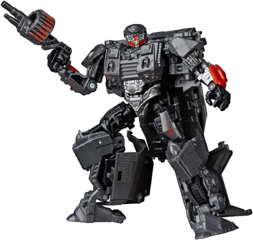 Transformers Toys Studio Series 50 Deluxe The Last Knight Movie WWII Autobot Hot Rod Figura de acción – A partir de 8 años, 4.5 pulgadas