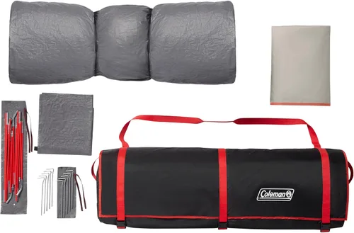 Miniatura 7 de Coleman Skylodge Instant Tent with Rainfly, Family Tent Sets Up in a Minute, Includes Pre-Attached Poles & Carry Bag, Made of PFAS-Free