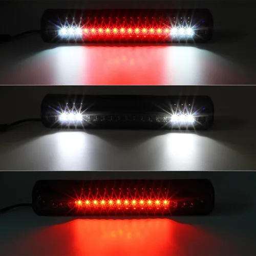 Miniatura 2 de Partsam Luz de freno de montaje alto, tercera luz de freno de repuesto para Silverado/C10 C/K 1500 2500 3500 y Sierra C/K 1500 2500 3500 1988 a 1998
