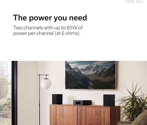 Miniatura 5 de Denon RCD-N12 Reproductor de CD Bluetooth con sintonizador de radio AM/FM integrado y Wi-Fi, reproductores de CD para sistema estéreo doméstico