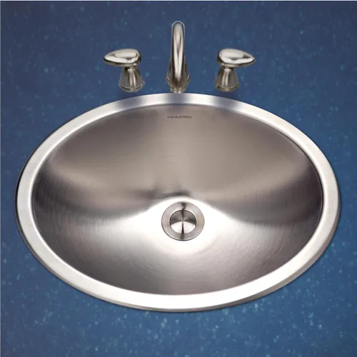 Miniatura 3 de OPUS Lavatory tazón ovalado, 6 en Deep 18 Ga, anidadas Bulk Pack