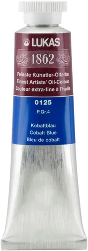 Miniatura 56 de Lukas 1862 Pintura al Óleo para Artistas Profesionales - Colores Tierra Amarillentos, 37 mL - Juego de 4 - Destacada Resistencia a la Luz, Sin