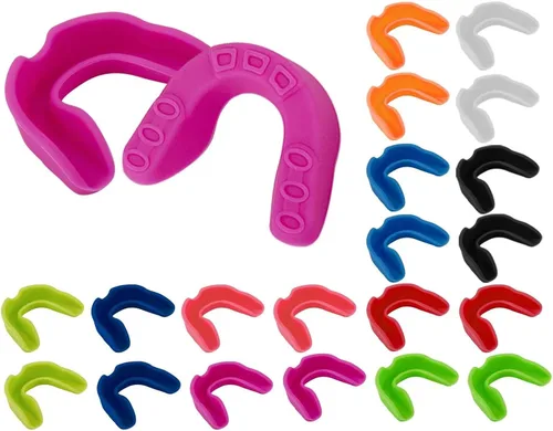 20 protectores bucales deportivos para chicle para boxeo, baloncesto, fútbol, hockey, karate, baloncesto, rugby, lucha, bandera, karate, fútbol,