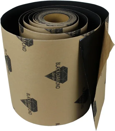 Cinta de tracción antideslizante, rollo negro, de seguridad, antideslizante, autoadhesiva, de carburo de silicio, agarre adhesivo, grano seguro, 12
