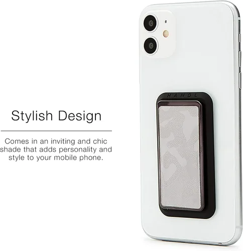 Miniatura 4 de HANDL New York Agarre y soporte de mango de camuflaje gris para smartphone