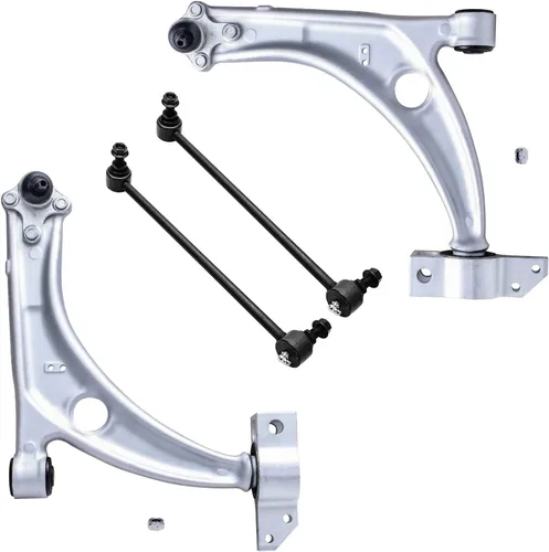 Miniatura 181 de Detroit Axle - Kit de 4 brazos de control delanteros para Ford Mustang 05-10, 2 brazos de control inferiores, 2 puntales 2005 2006 2007 2008 2009