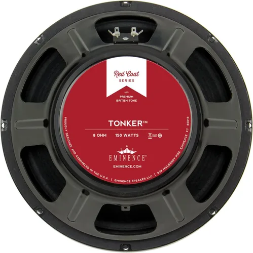 Eminence Red Coat Series The Tonker - Altavoz de guitarra de 12 pulgadas, 150 vatios a 8 ohmios