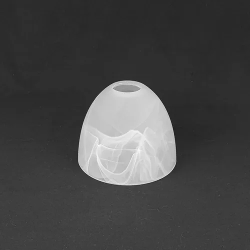 Miniatura 7 de Kiven 1 pantalla de cristal, pantalla moderna para repuesto de arte minimalista, lámpara colgante blanca, 5.9 pulgadas de diámetro