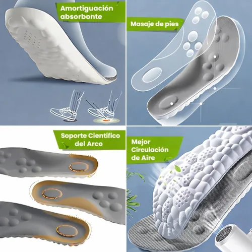 Miniatura 6 de Plantillas Masajeadoras para tartas, 2026 Confort Transpirable Plantilla Transpirable y Amortiguador Mejora la Postura para Mujer