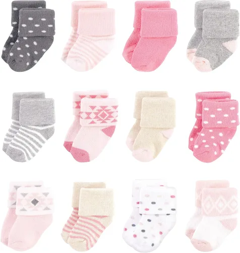 Miniatura 37 de Hudson Baby - Calcetines de algodón para bebés recién nacidos y Terry para niñas bebés