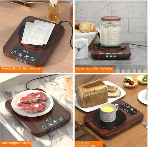 Miniatura 7 de Calentador Eléctrico para Masa Madre, Almohadilla de Calentamiento Mejorada para Masa Madre, Herramienta de Fermentación con Calentador para Masa