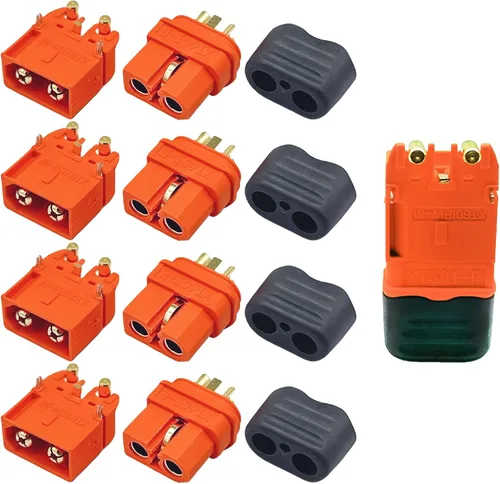 Miniatura 6 de 5 pares Amass XT60EW-M XT60W-F montable XT60E macho hembra conector enchufe para RC Drone aviones FPV Racing Drone