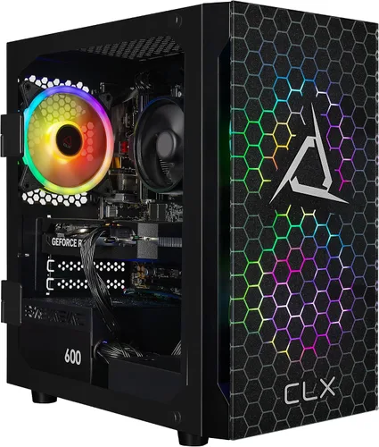 Miniatura 7 de CLX Set Gaming Desktop - Procesador AMD Ryzen 7 7700X 4.5GHz de 8 núcleos refrigerado por líquido, memoria DDR5 de 32 GB, gráficos GeForce RTX 4060