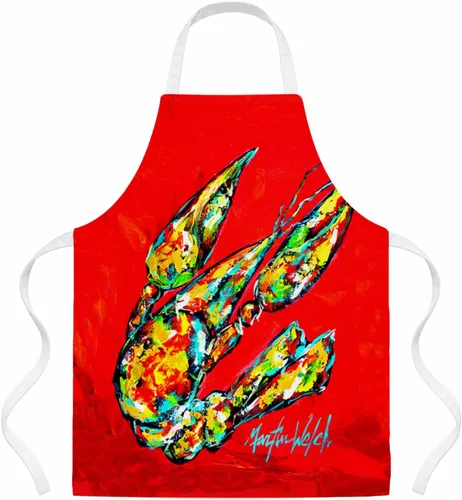 Miniatura 8 de Caroline's Treasures Apron Cooking Kitchen Server Baking Crafts Gardening for Adult Women Men, Unisex, Large, Multicolor