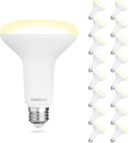 Miniatura 10 de DEGNJU Bombilla LED BR30, Luces de Inundación Regulables para Interiores CRI80 7W Equivalente a 65W 2700K Blanco Suave 650 Lúmenes, 15000 Horas