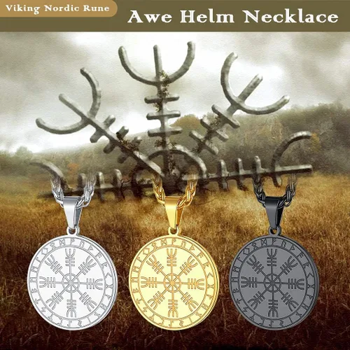Miniatura 4 de FaithHeart Viking Thor's Hammer Talismán Collar para hombre, colgante de amuleto nórdico vintage de Mjolnir con cadena de trigo resistente, joyería