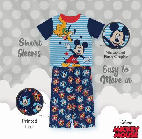 Miniatura 3 de Disney Boys' Pixar Lightyear Toys Story 4 3-Piece Loose-Fit Pajamas Set