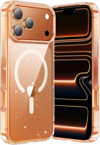 Miniatura 49 de Funda magnética diseñada para iPhone 11 Pro Max, [probada en caídas de grado militar] [compatible con MagSafe] Funda protectora delgada translúcida