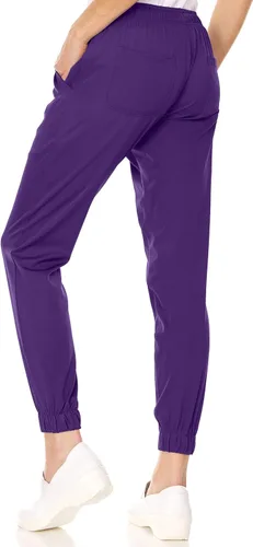 Miniatura 4 de Mini Marilyn Scrub Joggers de 4 vías con cintura elástica y cuatro bolsillos