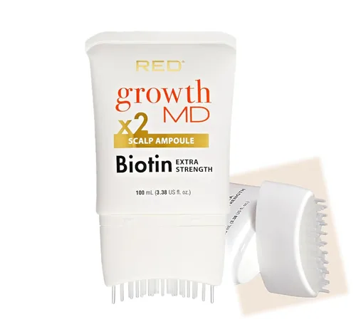 Miniatura 8 de Red By Kiss Growth MD Aceite fortalecedor para el cabello con romero biotina para el crecimiento y adelgazamiento del cabello, tratamiento