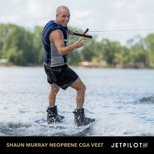Miniatura 6 de Jet Pilot Shaun Murray Chaleco de neopreno aprobado por la CGA PFD (negro, XXL)