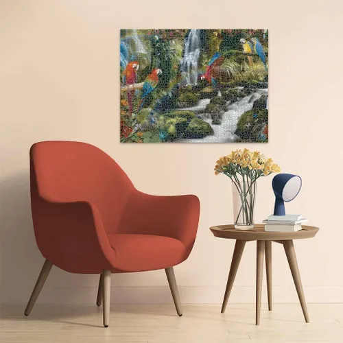 Miniatura 5 de Ravensburger Puzzle 17111 Loros coloridos en la selva-2000 piezas