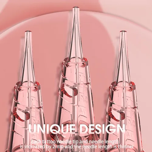 Miniatura 6 de INKin SMP - Agujas de tatuaje de cartucho profesional 5RS redondas, 0.010 in, agujas de microblading de maquillaje permanente con membrana