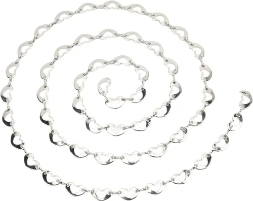 plplaaoo Waist Chain,1 Yard Love Waist Chain for Women,Belly Chains for The Waist,Exquisite Simple Crystal Glass Rhinestones Waist Chain,Belly Chain