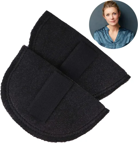 Miniatura 2 de Almohadillas de hombro de espuma, almohadillas de hombro para coser, cubiertas suaves, reforzador de hombros para blazer, blusas, camisetas, ropa