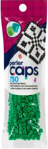 Miniatura 8 de Perler 80-16107 Solid-Top Cap Perler Beads, Bronceado, 750 piezas