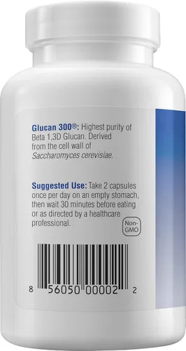 Miniatura 3 de Suplemento de Apoyo Inmunológico Transfer Point Beta Glucano Altamente Purificado 500 mg por Cápsula (Pack de 1 - fibra de b-glucano)