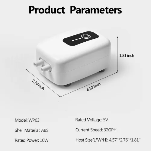 Miniatura 5 de Bomba autocebante eléctrica portátil de grado alimenticio USB para embotellar vino, cerveza, bebidas y kombucha, kit de bomba de transferencia