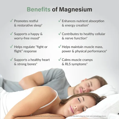 Miniatura 4 de Organixx Suplemento de Magnesio 7, Cápsulas Naturales de Magnesio para Apoyo del Sueño, Recuperación Muscular, con Vitamina B6 y Citrato y Glicinato