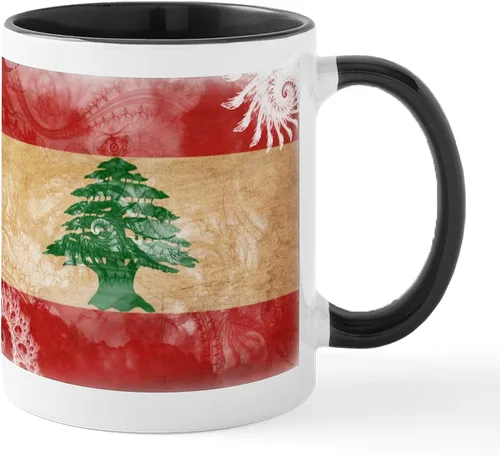 Miniatura 73 de CafePress #1 - Taza de café de cerámica libanesa de 11 oz (11.0 fl oz)