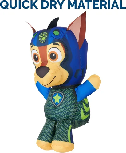 Miniatura 4 de SwimWays Paw Patrol AquaPups Chase Swim Huggable, juguetes de Paw Patrol, juguetes de baño y juguetes de playa, animal de peluche de agua flotante