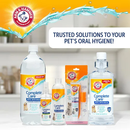 Miniatura 10 de Arm & Hammer Complete Care - Aerosol dental para perros, sabor a menta, ambientador de aliento de perro sin escobillas con bicarbonato de sodio