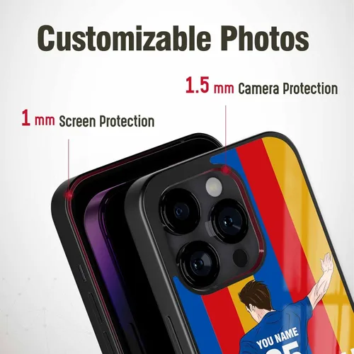 Miniatura 3 de Fundas de teléfono personalizadas Footbal Soccer Club para iPhone 6 7 8 SE X 11 12 13 14 15 Pro Max Plus Mini para Samsung S8 S9 S10 S20 S21 S22 S23