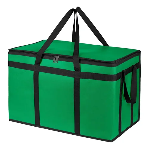 Miniatura 47 de Bodaon Paquete de 3 bolsas aisladas para entrega de alimentos para comidas calientes y frías, bolsas enfriadoras XXL, bolsa aislante para catering