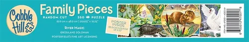 Miniatura 6 de Cobble Hill Family Piece's 350 Puzzle - River Magic - Muestra de póster incluido