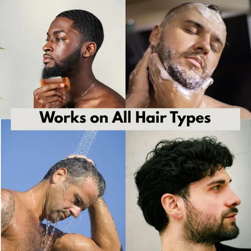Miniatura 3 de Barra de champú para cabello y barba, 2.38 onzas, limpia, nutre, protege