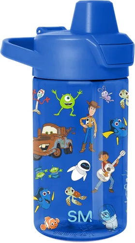 Miniatura 42 de Simple Modern Peppa Pig Botella de Agua Summit de Plástico Tritan para Niños 12 oz Taza Sin BPA con Tapa de Pajita Cubierta a Prueba de Fugas