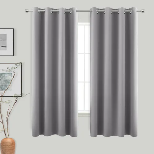 Miniatura 21 de Cortinas opacas de 72 pulgadas extra anchas para dormitorio, puerta corrediza de vidrio y patio, 2 paneles con ojales para oscurecer ventana grande