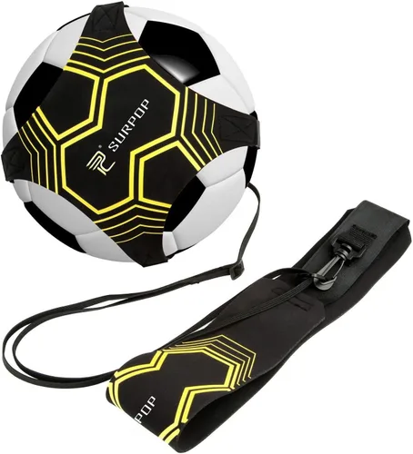 Entrenador de fútbol/voleibol/rugby, patada y lanzamiento de fútbol, ayuda de entrenamiento para práctica en solitario, control de habilidades,